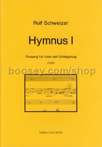 Hymnus I - Viola & Percussion