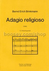 Adagio religioso - String Quartet (score & parts)
