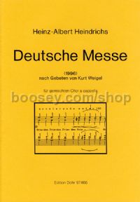 Deutsche Messe (choral score)