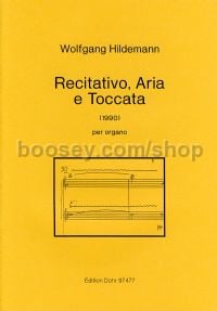 Recitativo, Aria e Toccata - Organ