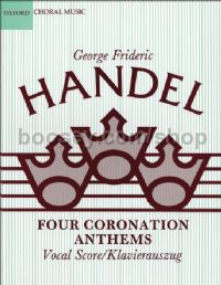 4 Coronation Anthems Vocal Score