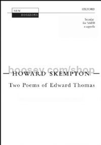 Two Poems Of E Thomas X422