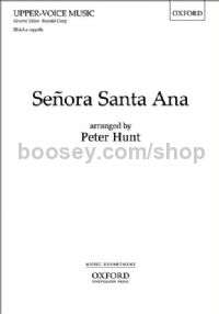 Senora Santa Ana (Ssaa & piano)