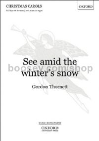See Amid The Winter's Snow (SATB & piano)