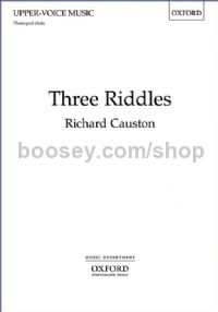 Three Riddles 3 Pt (upper-voice)