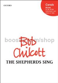 The shepherds sing for SATB (with sop. solo), trumpet, piano/harp (vocal score)