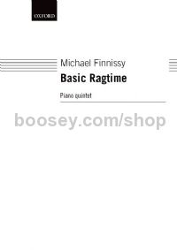 Basic Ragtime for piano quintet (score & parts)