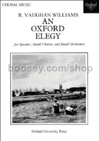 Oxford Elegy (vocal score)