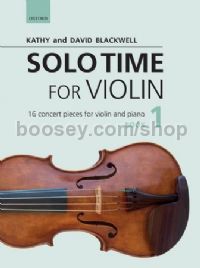 Solo Time for Violin, Book 1 (+ CD)