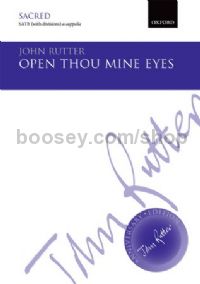 Open Thou Mine Eyes (SATB)