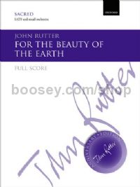 For the beauty of the earth (full score)