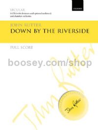 Down by the riverside - SATB & chamber orchestra (full score)