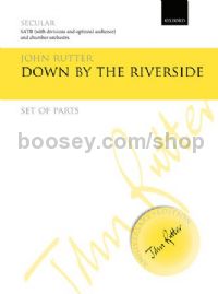 Down by the riverside - SATB & chamber orchestra (set of parts)