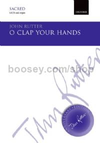 O clap your hands for SATB & organ