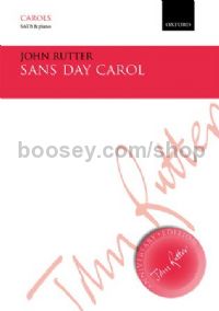 Sans Day Carol (SATB vocal score)