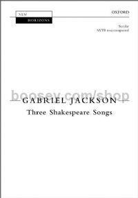 Three Shakespeare Songs (SATB)
