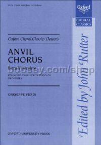 Anvil Chorus (from Il trovatore) (vocal score)