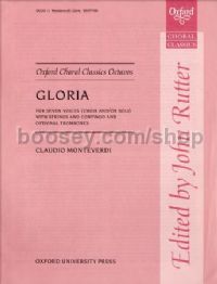 Gloria for seven voices (vocal score)
