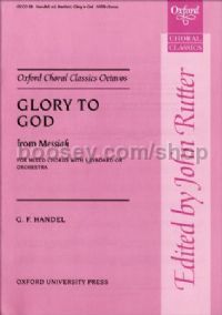 Glory to God from Messiah (vocal score)