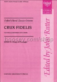 Crux fidelis (vocal score)