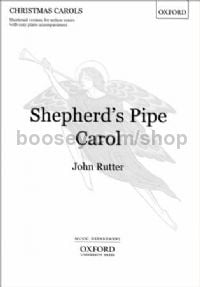 Shepherd's Pipe Carol (unison)