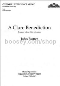 Clare Benediction SSA