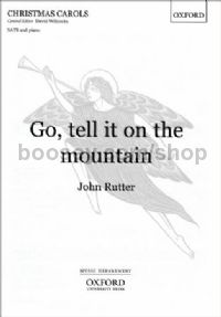 Go, tell it on the mountain for SATB & piano