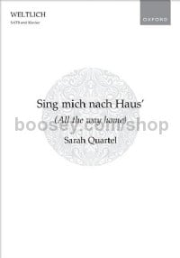 Sing Mich Nach Haus (All The Way Home) (SATB & Piano)