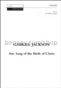 Ane Sang of the Birth of Christ (vocal score)