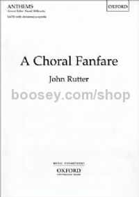 A Choral Fanfare (vocal score)