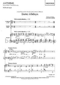 Easter Alleluya (Vocal score) SATB & organ