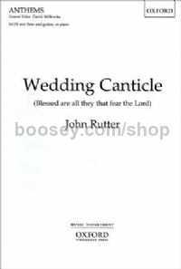 Wedding Canticle (vocal (full) score)