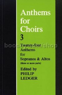 Anthems For Choirs Book 3