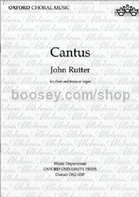 Cantus (vocal score)