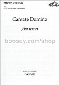 Cantate Domino (SATB & organ)