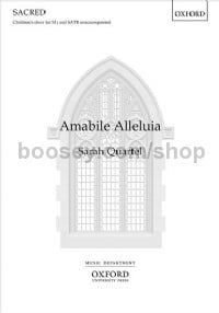 Amabile Alleluia (SATB and children's choir/SSATB unaccompanied)