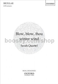 Blow, Blow, Thou Winter Wind (SATB & piano)