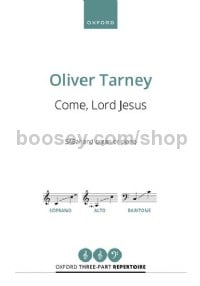 Come, Lord Jesus (SABar & organ/piano)