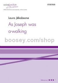 As Joseph Was A-Walking (SATB)