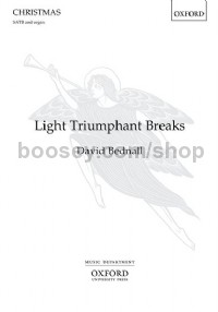 Light Triumphant Breaks (SATB & organ)