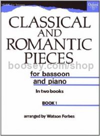 Classical & Romantic Pieces, Book 1 for Bassoon