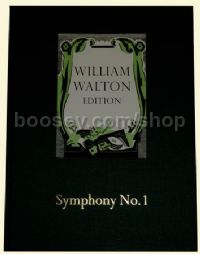 Symphony No. 1 - Full score (William Walton Edition)