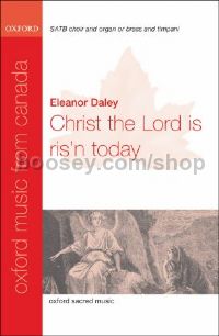 Christ the Lord is ris'n today (vocal score)