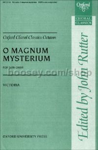 O magnum mysterium (vocal score)