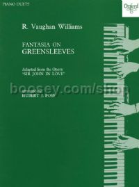 Fantasia On Greensleeves (arr. piano duet)