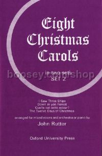 Eight Christmas Carols - Set 2 (vocal score)