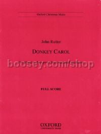 Donkey Carol (full score)