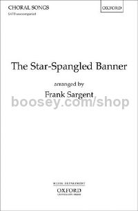 The Star-spangled banner for SATB unaccompanied
