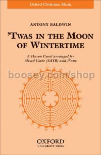 Twas in the moon of wintertime (vocal score)