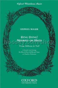 Ding dong! merrily on high (SATB vocal score)